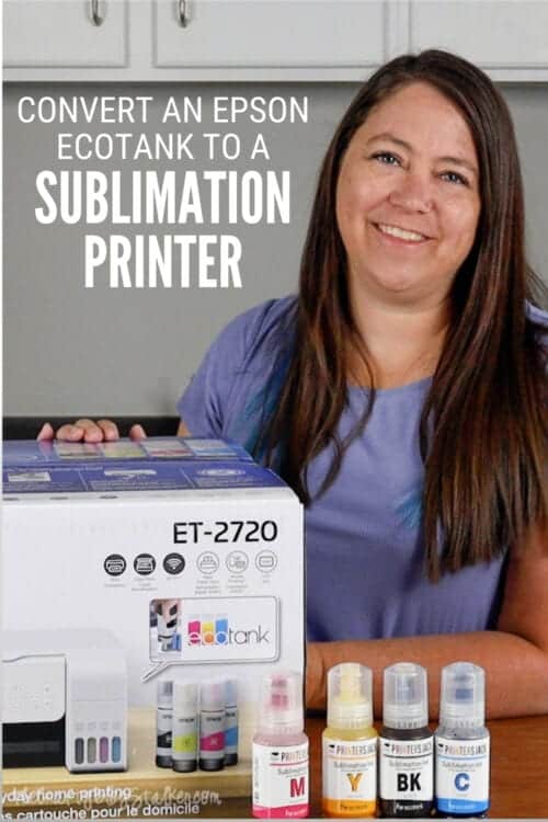 Convert an Epson EcoTank Printer into a Sublimation Printer